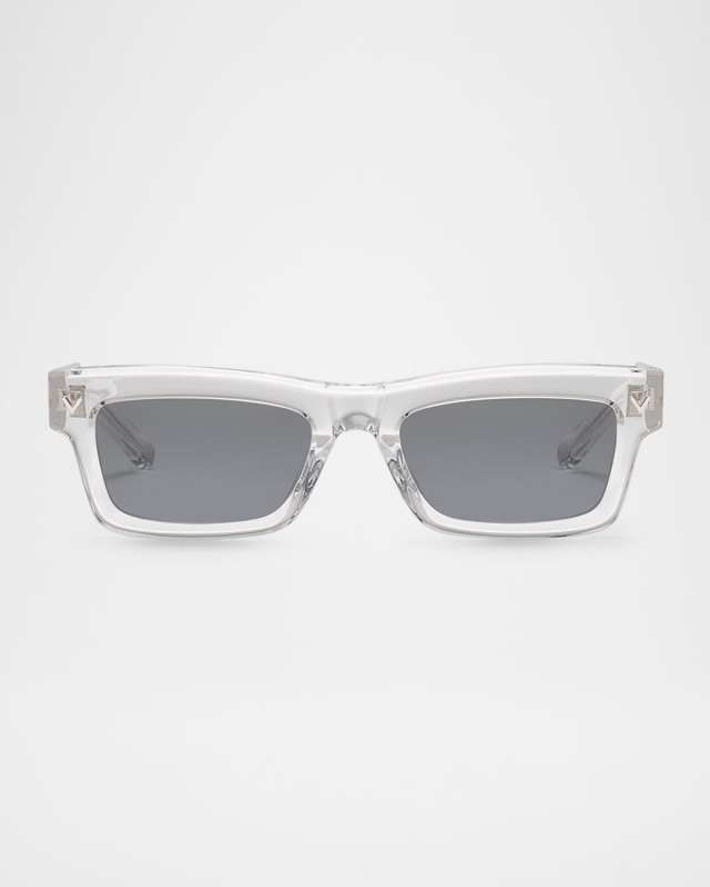 Rectangle Acetate Sunglasses